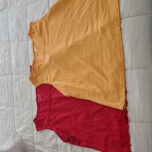 Coldwater creek xl tank tops